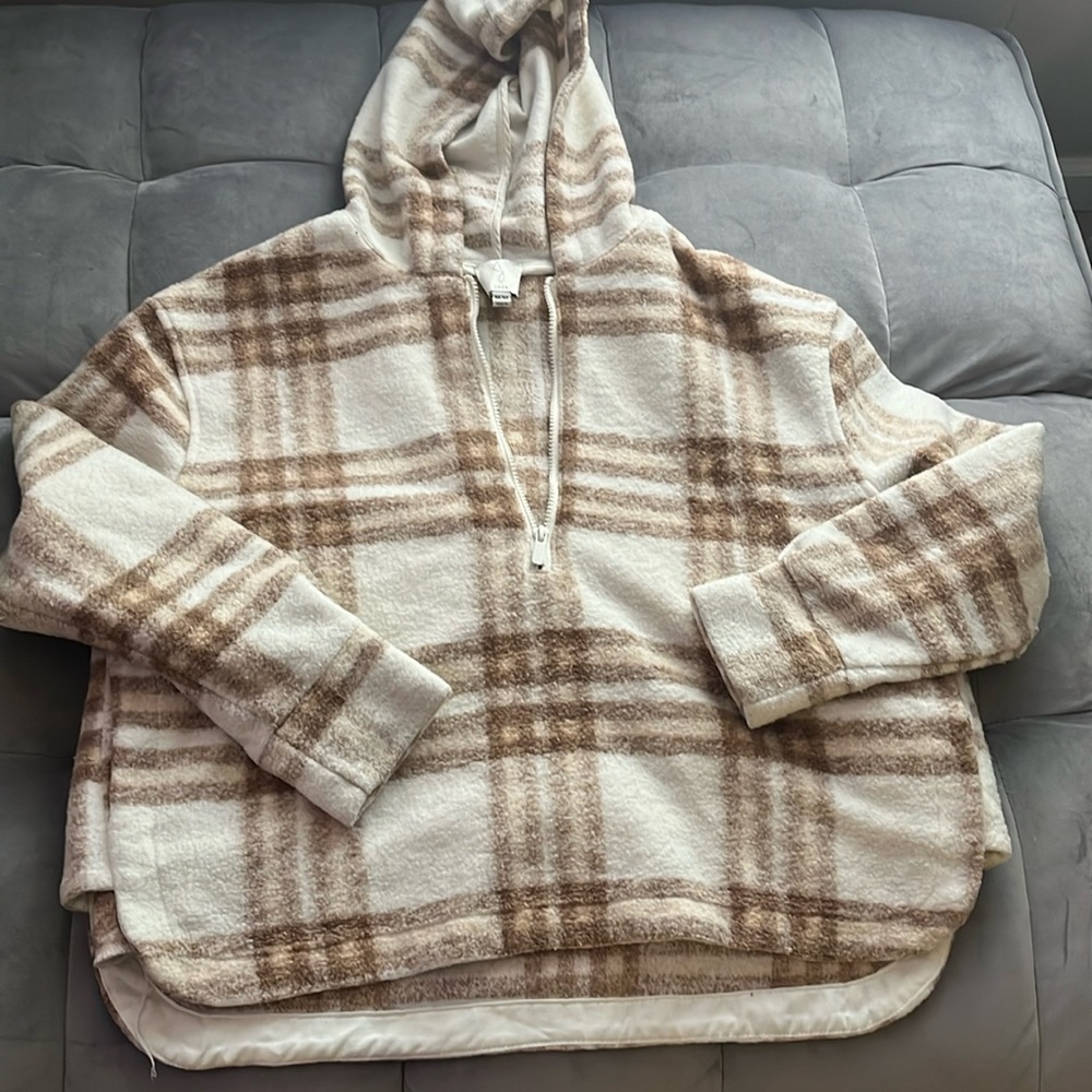 “Joie- Quarter Zip Sweater size medium”